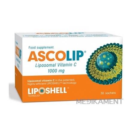 Ascolip Liposomal Vitamin C 1000 mg gél vo vrecúškach 30 ks