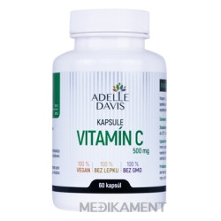 Adelle Davis VITAMÍN C 500 mg kapsule 60 ks