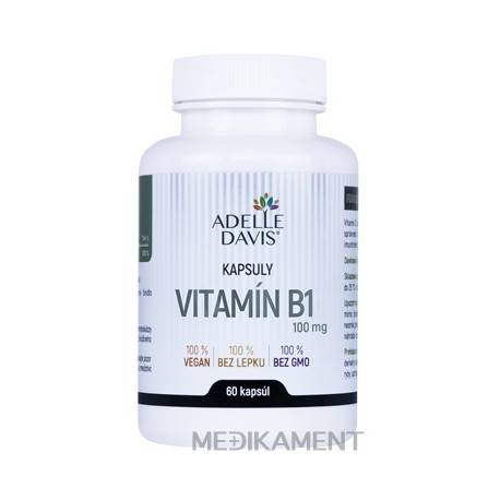 Adelle Davis VITAMÍN B1 tiamín 100 mg kapsule 60 ks