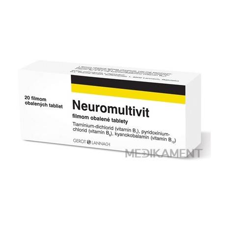 Neuromultivit tablety 20 ks