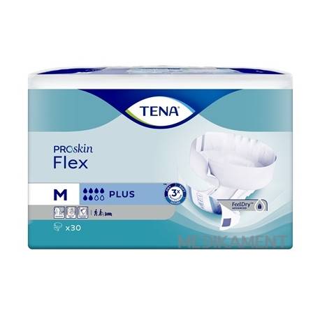 TENA Flex Plus M inkontinenčné nohavičky 30 ks