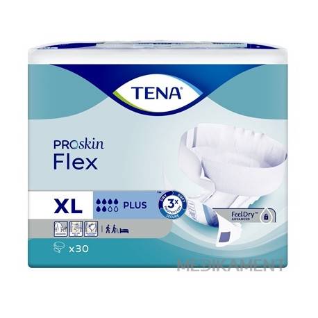 TENA Flex Plus XL inkontinenčné nohavičky 30 ks