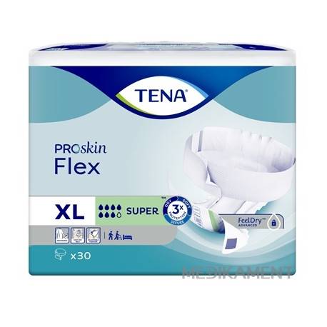 TENA Flex Super XL inkontinenčné nohavičky 30 ks