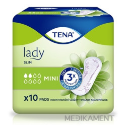 TENA Lady Slim Mini inkontinenčné vložky 10 ks