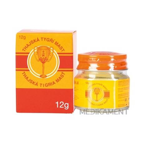 Thajská tigria masť GOLDEN CUP BALM 12 g
