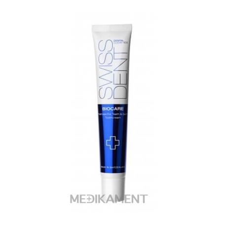 SWISSDENT BIOCARE zubná pasta regeneračná a zosvetľujúca 50 ml