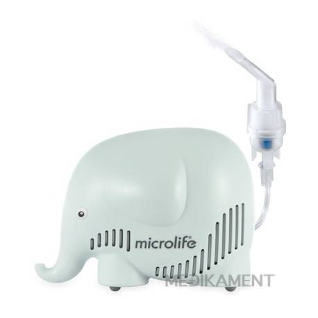 MICROLIFE INHALÁTOR DETSKÝ NEB 410 kompresorový detský dizajn - slon 1 ks