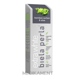 Biela perla Bamboo carbon & aloe zubná pasta 75 ml