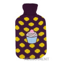 DEPAN Termofor ohrievacia fľaša s pleteným obalom MUFFIN 1 ks