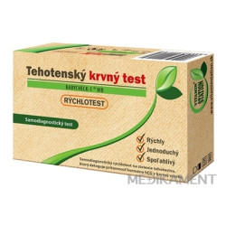 VITAMIN STATION Tehotenský test BABYCHECK rýchlotest samodiagnostický test z krvi 1 set