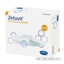 ZETUVIT Plus Silicone Border kompres sterilný 17,5 x 17,5 cm 10 ks