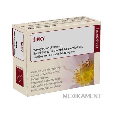 HANUS ŠÍPKY Plod bez semien vákuové bal. 80 g