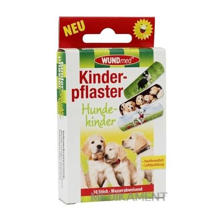 WUNDmed Flexibilná náplasť pre deti Psíkovia 10 ks