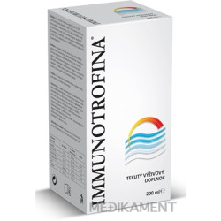IMMUNOTROFINA tekutý prípravok s dávkovačom vanilková aróma 200 ml