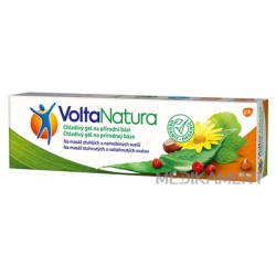 VoltaNatura chladivý gél na masáž stuhnutých a natiahnutých svalov 50 ml