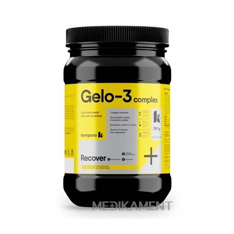 kompava GELO-3 complex prášok príchuť broskyňa 390 g