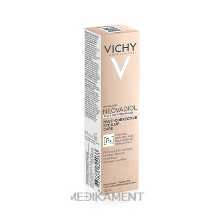VICHY NEOVADIOL PERI & POST-MENOPAUSE EYE & LIP krém na okolie očí a pier 15 ml