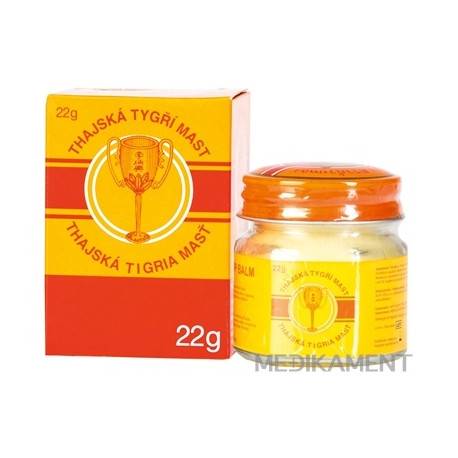 Thajská tigria masť GOLDEN CUP BALM 22 g
