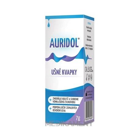 AURIDOL ušné kvapky 7 g