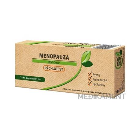 VITAMIN STATION Rýchlotest MENOPAUZA MENO-CHeck samodiagnostický test z moču 2 ks