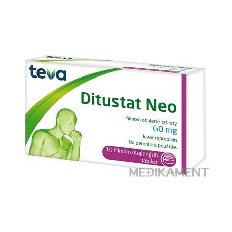 DITUSTAT NEO tablety film 60 mg 10 ks 