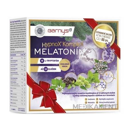 Barnys HypnoX KompleX MELATONÍN kapsule 60 ks