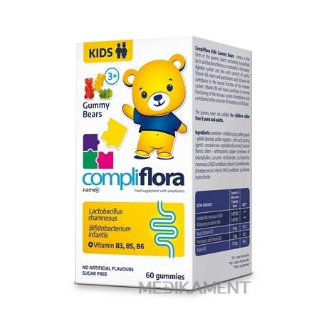 Compliflora KIDS želatínové medvedíky 60 ks