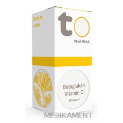 TOTO BETAGLUKÁN VITAMÍN C kapsuly 60 ks