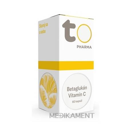 TOTO BETAGLUKÁN VITAMÍN C kapsuly 60 ks