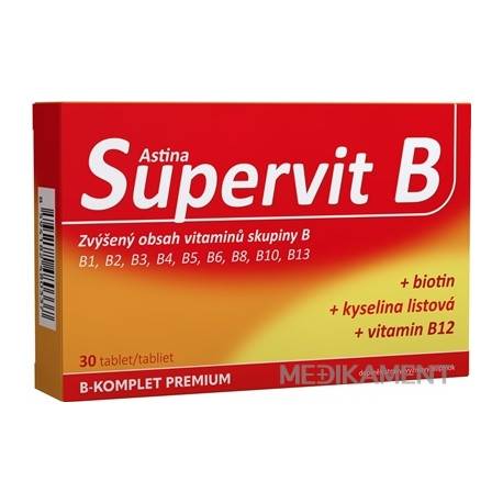 Astina Supervit B-komplet PREMIUM tablety 30 ks