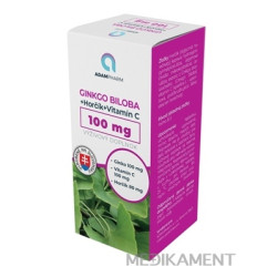 ADAMPharm GINKGO BILOBA Horčík Vitamín C kapsuly 60 ks