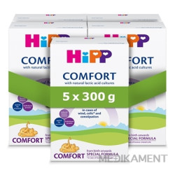 HiPP COMFORT špeciálna dojčenská výživa 5 x 300 g