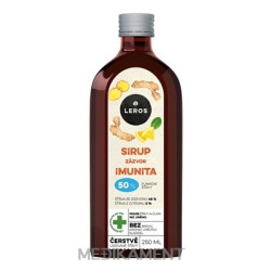 LEROS Sirup Zázvor Imunita 250 ml