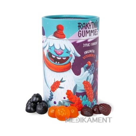 HIMALYO RAKYTNÍK GUMMIES IMUNITA žuvacie cukríky 60 ks