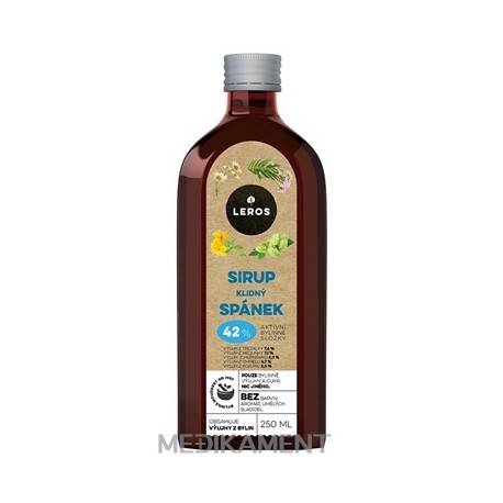 LEROS Sirup Pokojný spánok 250 ml