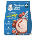 Gerber Cereal Mliečna KAŠA Dobrú noc Jahodová (od ukonč. 6. mesiaca) 230 g