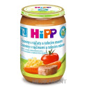 HiPP BIO PRÍKRM Cestoviny s rajčinami a teľacím mäsom 220 g