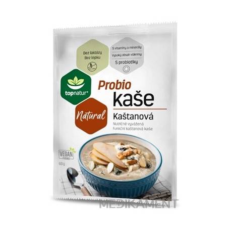 topnatur Probio KAŠA Gaštanová instantná ryžová kaša 60 g