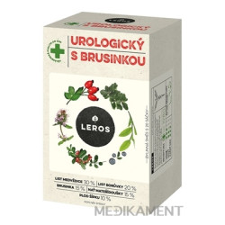 LEROS UROLOGICKÝ ČAJ S BRUSNICOU vrecúška 20 x 1,5 g 