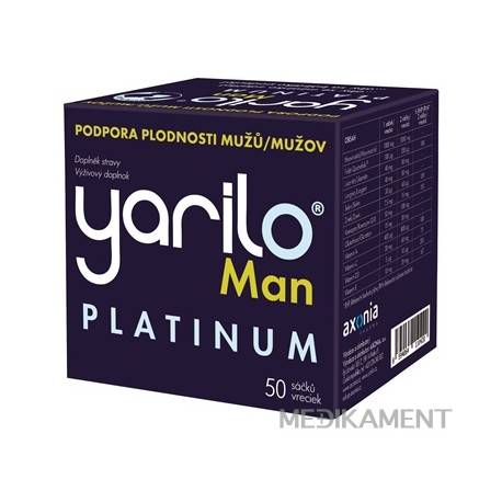 YARILO Man PLATINUM prášok vo vrecúškach 50 ks