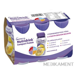 NUTRIDRINK COMPACT PROTEIN mix príchutí 6 x 125 ml