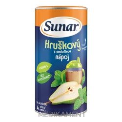 Sunar Rozpustný nápoj Hruškový s medovkou prášok na dobrú noc 200 g
