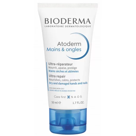 BIODERMA Atoderm krém na ruky a nechty 50 ml