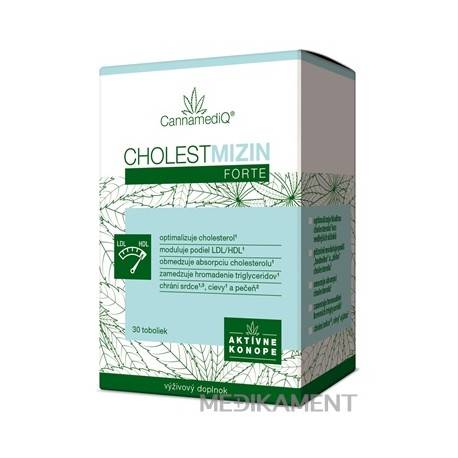 CannamediQ CHOLESTMIZIN Forte kapsuly 30 ks CannamediQ CHOLESTMIZIN Forte kapsuly 30 ks
