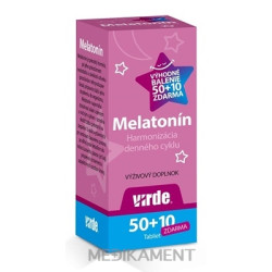 VIRDE Melatonín tablety 60 ks