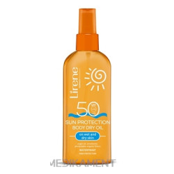 Lirene SUN PROTECTION SPF 50+ Body dry OIL Sprej suchý olej na opaľovanie 150 ml