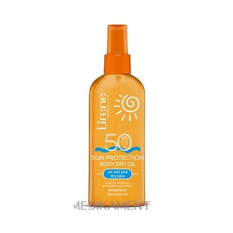 Lirene SUN PROTECTION SPF 50+ Body dry OIL Sprej suchý olej na opaľovanie 150 ml