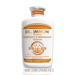 DR. IMMUN Ženšeňový a propolisový šampón 25 bylinný 250 ml