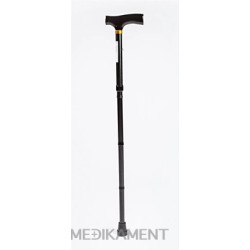 FAZZINI PALICA skladacia odľahčená čierna nastaviteľná 82 - 92 cm 1 ks