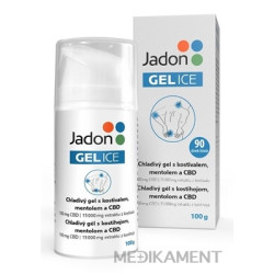 Jadon GEL ICE chladivý gél s kostihojom mentolom a CBD 100 g
